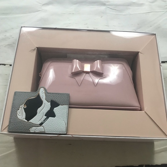 Ted Baker Handbags - NIB Ted Baker Wash Bag and Frenchie Card Holder